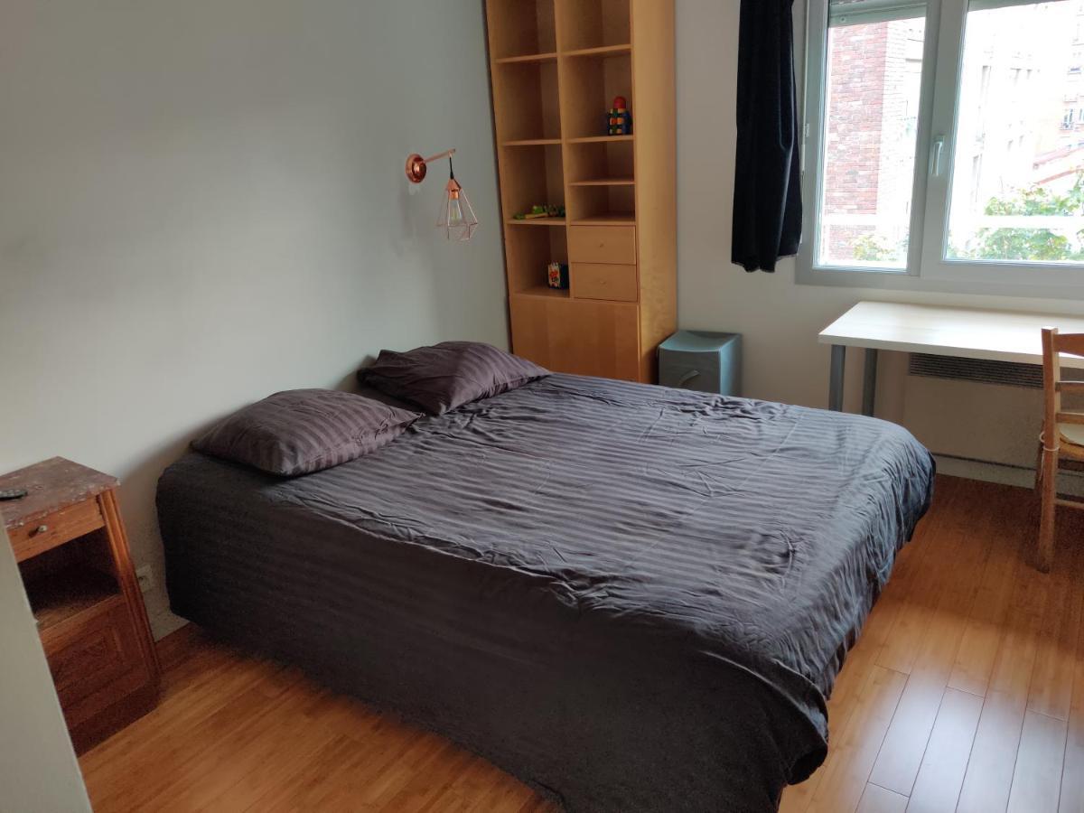 Chambre Chez L'Habitant A 5 Minutes Du Metro Ivry-sur-Seine Luaran gambar