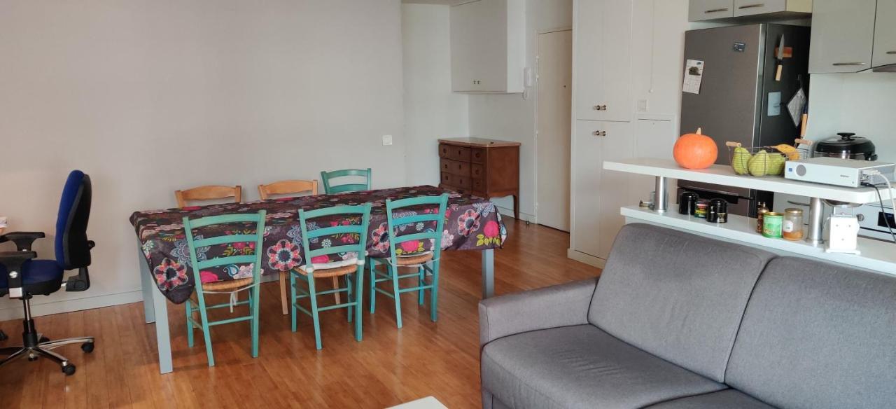 Chambre Chez L'Habitant A 5 Minutes Du Metro Ivry-sur-Seine Luaran gambar